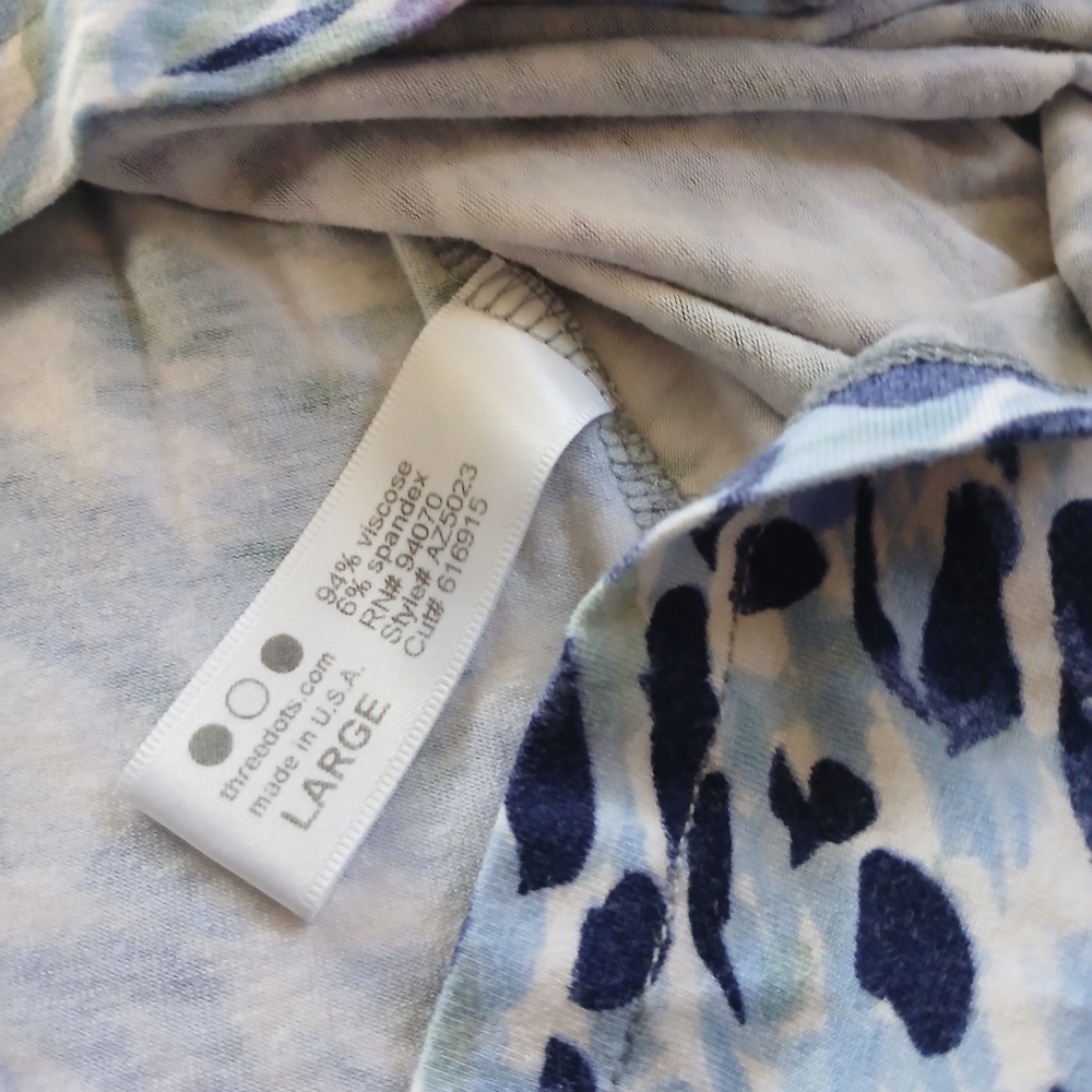 Three Dots Jersey Patterned Dress - image 6